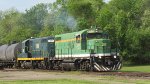 Ohio South Central Railroad (OSCR) 4537 & 104